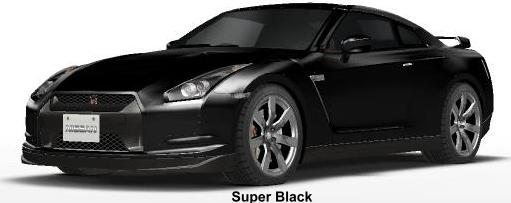 NEW NISSAN GTR 2008 MODEL R35 - COLOR - SUPER BLACK