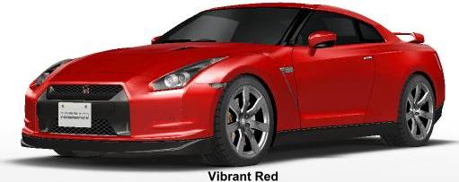 NEW NISSAN GTR 2008 MODEL R35 - COLOR - VIBTANT RED