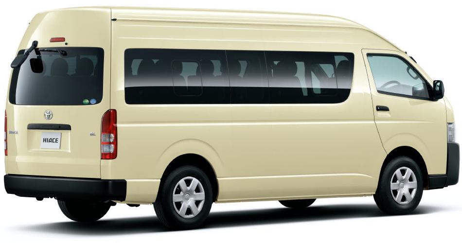 New Hiace Commuter picture: Back image