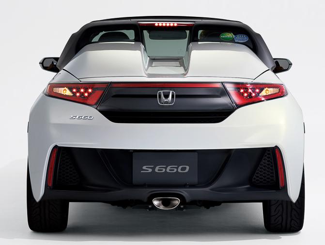 New Honda S660 Picture: Back Photo