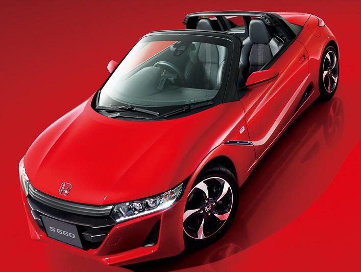 New Honda S660 Picture: Red Color Photo