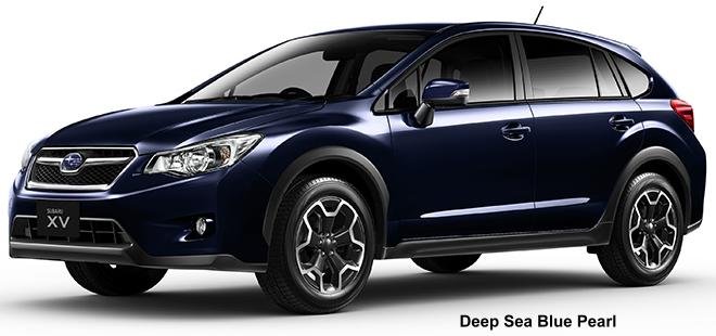 New Subaru XV body color: Deep Sea Blue Pearl