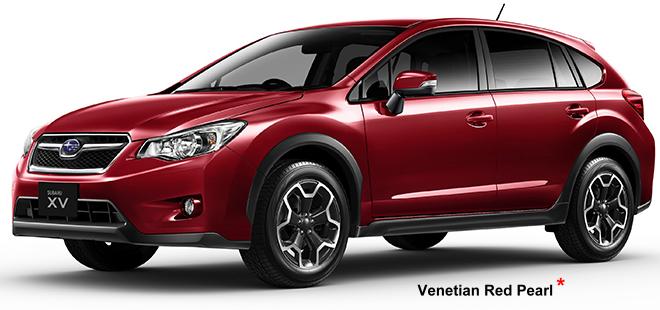 New Subaru XV body color: Venetian Red Pearl (option color +US$ 420)