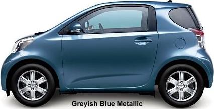 Greyish Blue Metallic