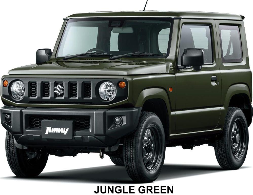 New Suzuki Jimny body color: Jungle Green