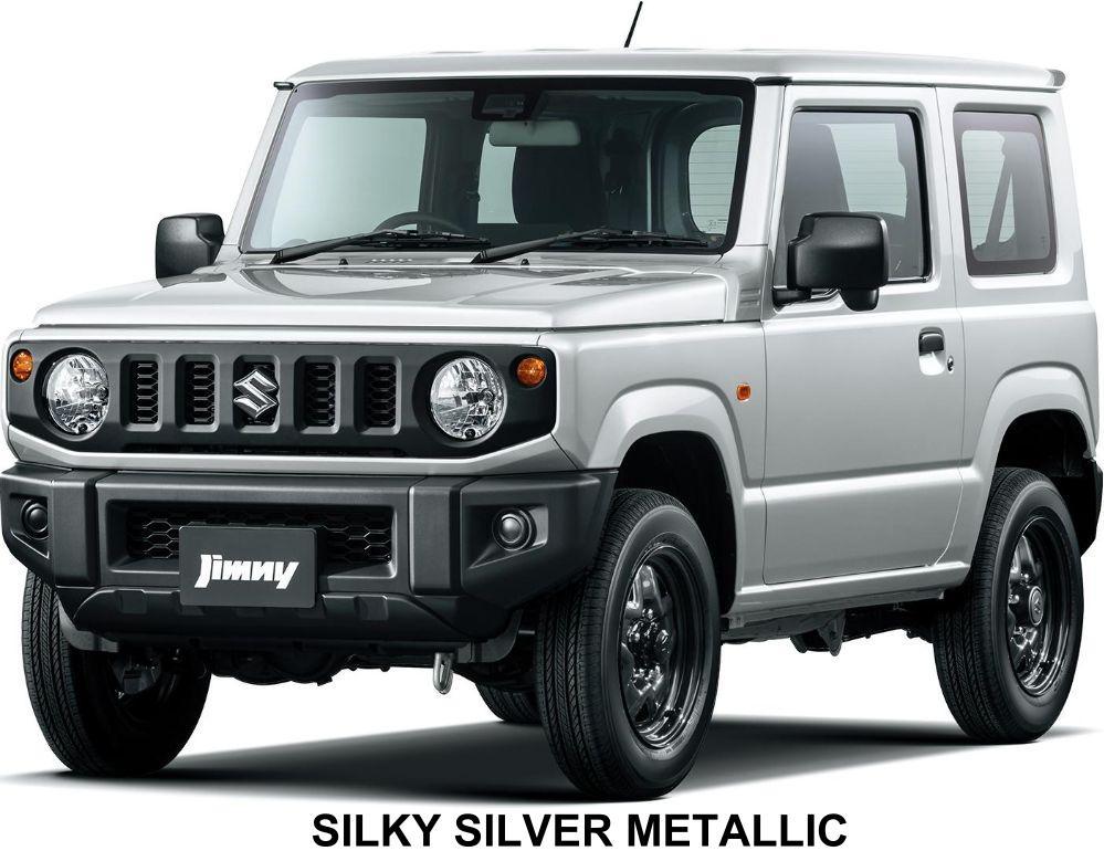 New Suzuki Jimny body color: Silky Silver Metallic