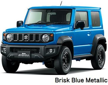 New Suzuki Jimny Sierra body color: BRISK BLUE METALLIC