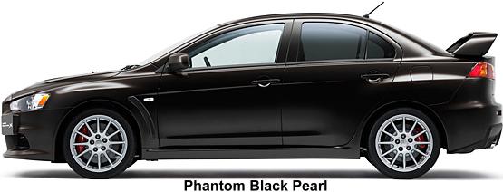 NEW MITSUBISHI LANCER EVOLUTION 10 - COLOR - PHANTOM BLACK PEARL