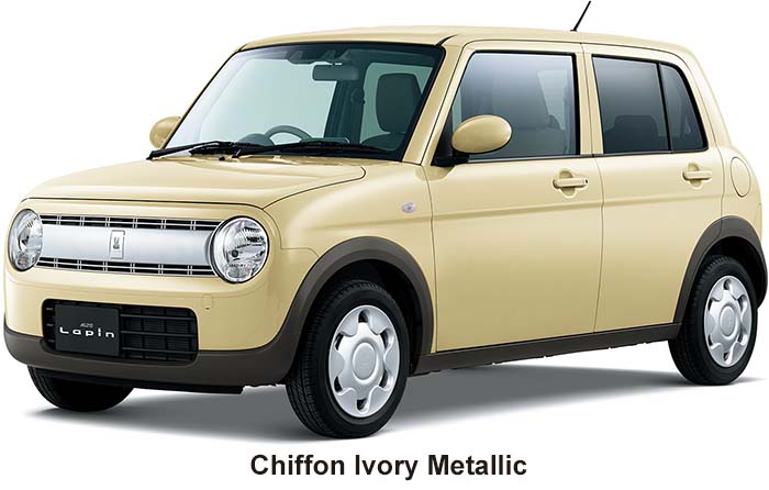 New Suzuki Lapin body color: Chiffon Ivory Metallic