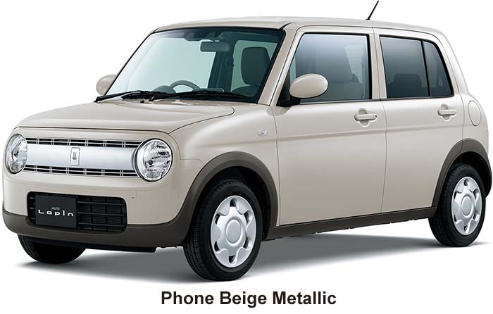 New Suzuki Lapin body color: Phone Beige Metallic