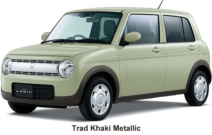 New Suzuki Lapin body color: Pure White Pearl (option color +US$320)