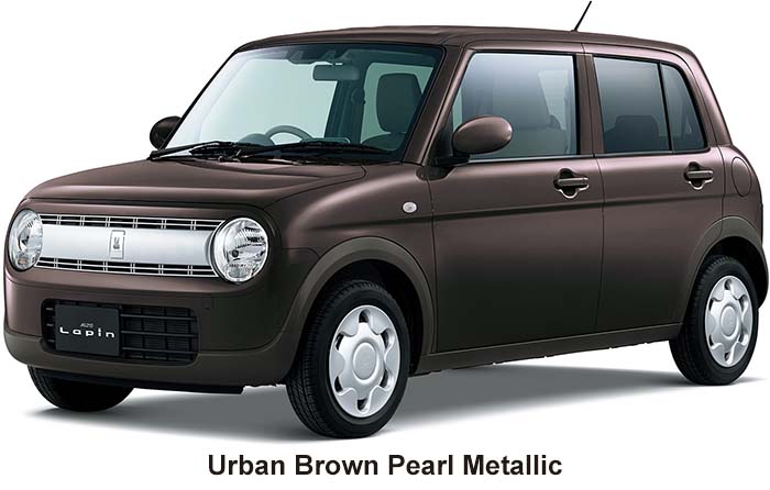 New Suzuki Lapin body color: Urban Brown Pearl Metallic
