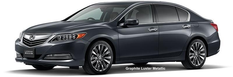 New Honda Legend Body color: Graphite Luster Metallic