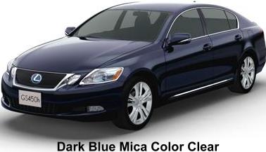 Dark Blue Mica Color Clear