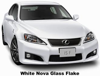 White Nova Glass Flake