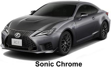 New Lexus RC-F Carbon Exterior Model body color: Sonic Chrome