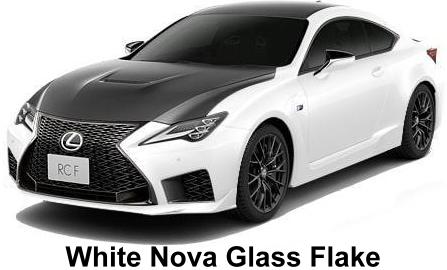 New Lexus RC-F Carbon Exterior Model body color: White Nova Glass Flake