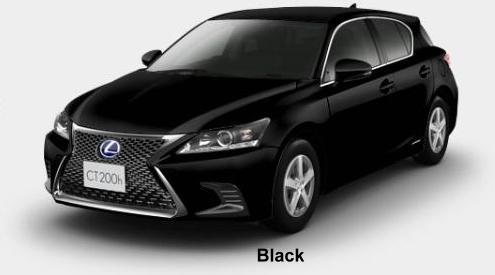 New Lexus CT200H body color: Black