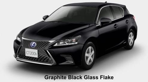 New Lexus CT200H body color: Graphite Black Glass Flake