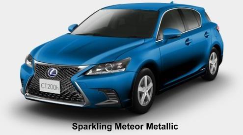 New Lexus CT200H body color: Sparkling Meteor Metallic