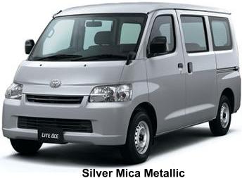 New Toyota Liteace van body color: SILVER MICA METALLIC