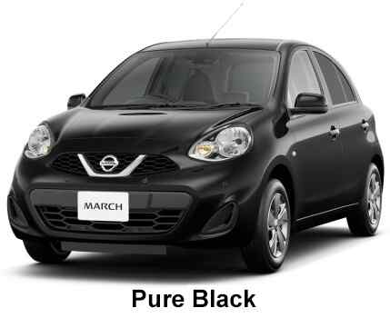 Nissan March Color: Pure Black