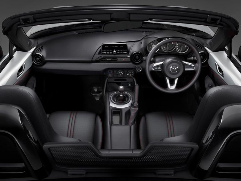 New Mazda Roadster Cockpit View