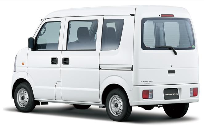 New Mitsubishi Minicab Van Picture: Back Photo