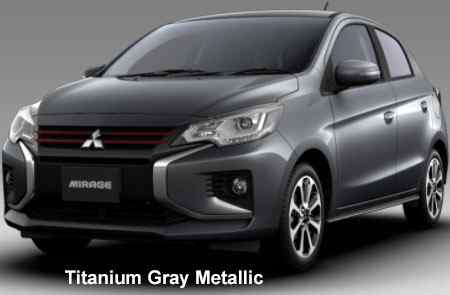 Mitsubishi Mirage Color: Titanium Gray Metallic