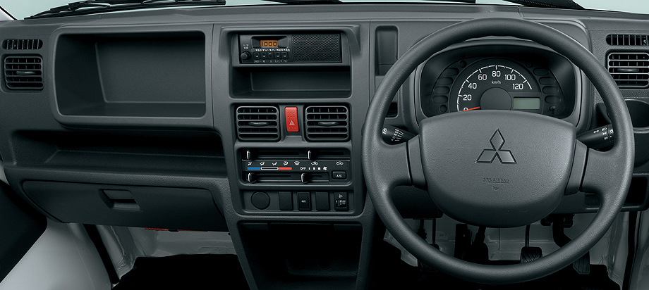 New Mitsubishi Mini Cab Truck Picture: Cockpit Photo