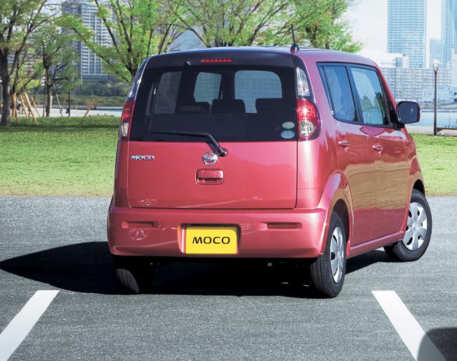 New Nissan Moco photo: Back view