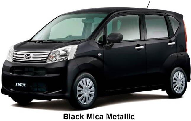Daihatsu Move Color: Black Mica Metallic
