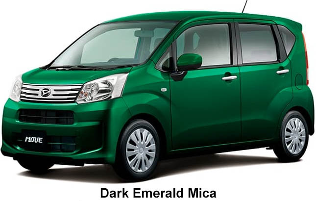 Daihatsu Move Color: Dark Emerald Mica