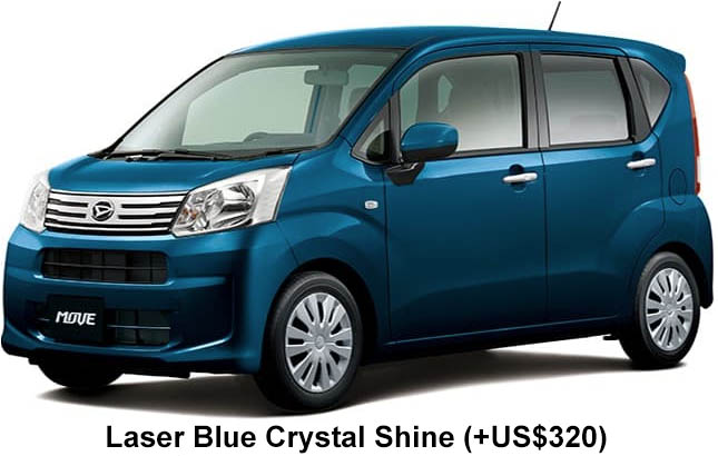 Daihatsu Move Color: Laser Blue Crystal Shine