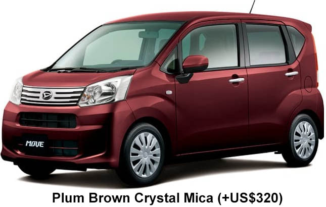 Daihatsu Move Color: Plum Brown Crystal Mica