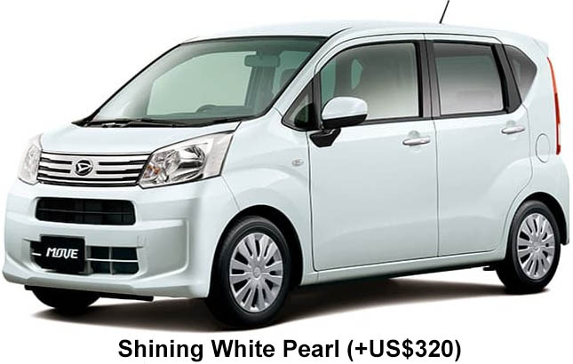 Daihatsu Move Color: Shining White Pearl