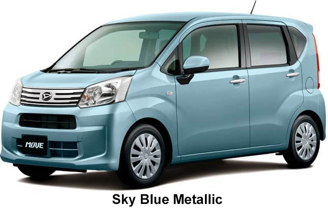 Daihatsu Move Color: Sky Blue Metallic