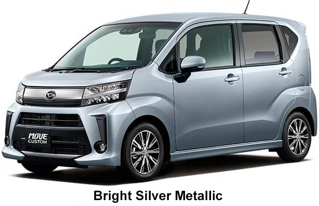 Daihatsu Move Custom Color: Bright Silver Metallic