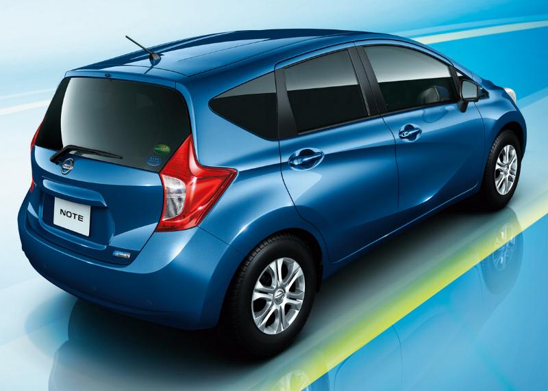 New Nissan Note photo: Back view
