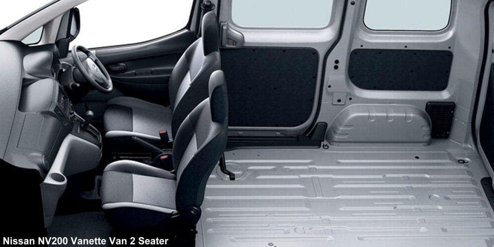 New Nissan Vanette Van: Interior view image (2 Seater Model)