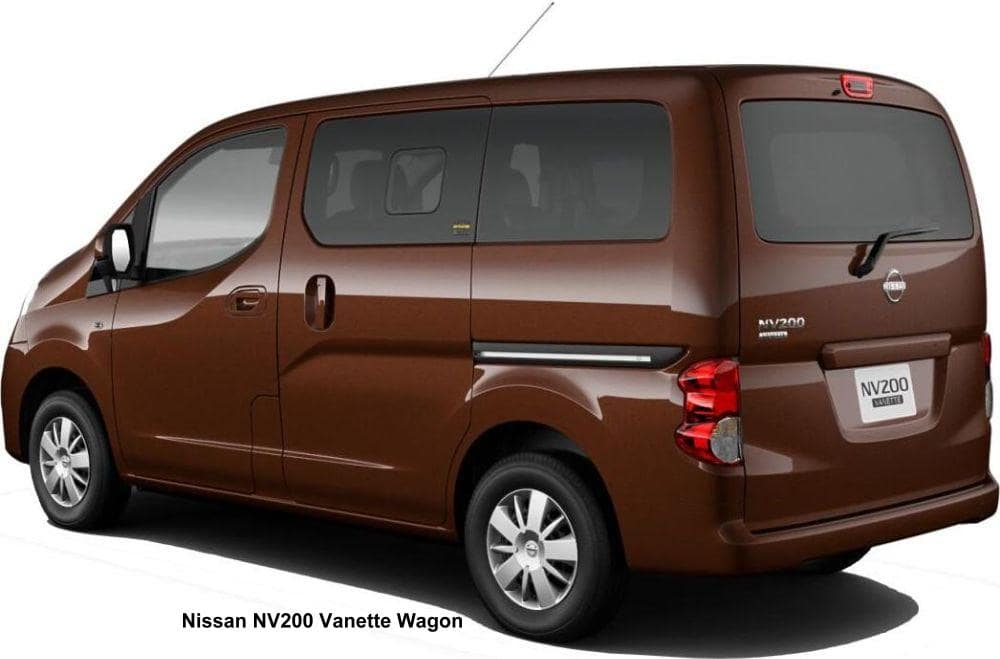 New Nissan Vanette Wagon: Rear view image