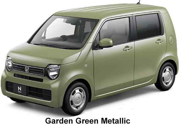 Honda N-Wagon Color: Garden Green Metallic