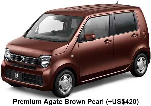 Honda N-Wagon Color: Premium Agate Brown Pearl
