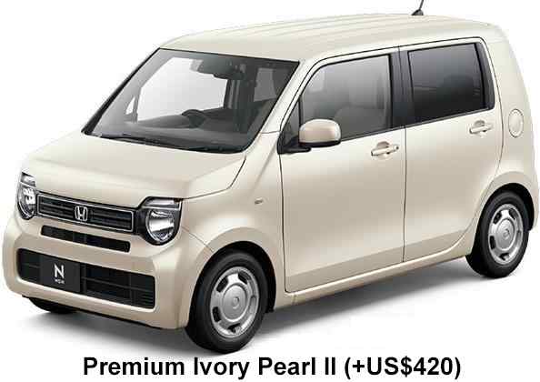 Honda N-Wagon Color: Premium Ivory Pearl II