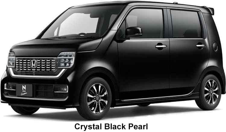 Honda N-Wagon Custom Color: Crystal Black Pearl