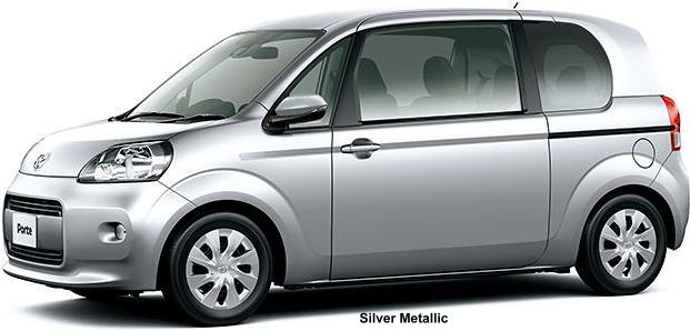 New Toyota Porte body color: New Toyota Porte body color: SILVER METALLIC