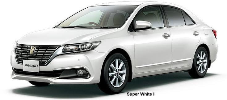 New Toyota Premio body color: SUPER WHITE II