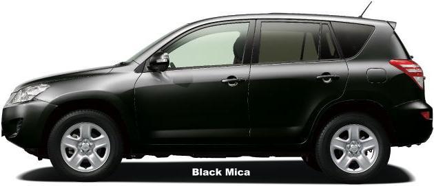 New Toyota RAV4 body color: BLACK MICA