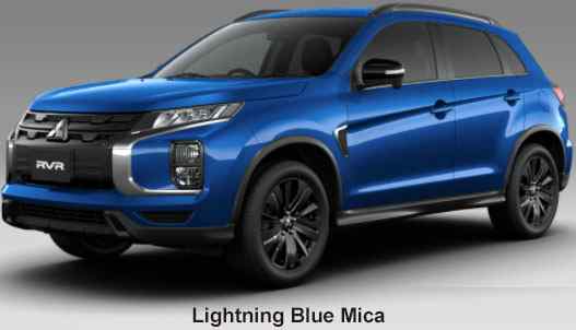 Mitsubishi RVR Color: Lightning Blue Mica