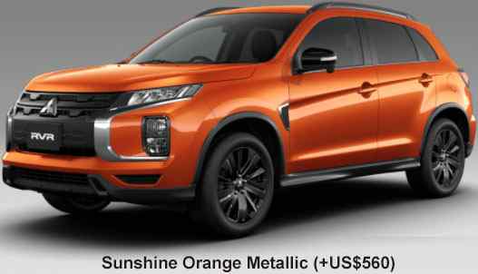 Mitsubishi RVR Color: Sunshine Orange Metallic